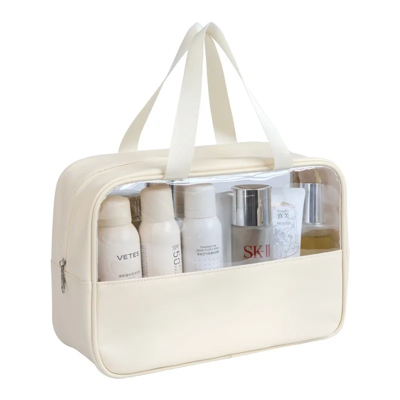 Borsa per cosmetici borsa da toilette da viaggio di grande capacità borsa per il trucco borsa da nuoto portatile impermeabile per il Fitness