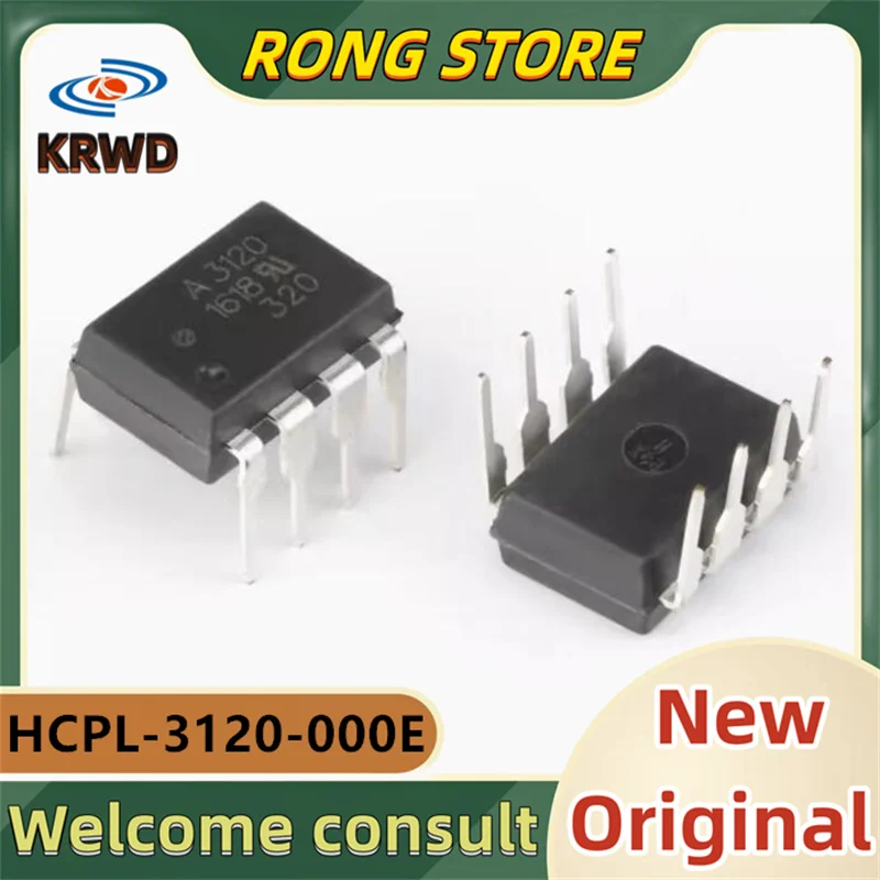 

10pcs A3120 New and Original HCPL-3120-000E HCPL3120 DIP-8