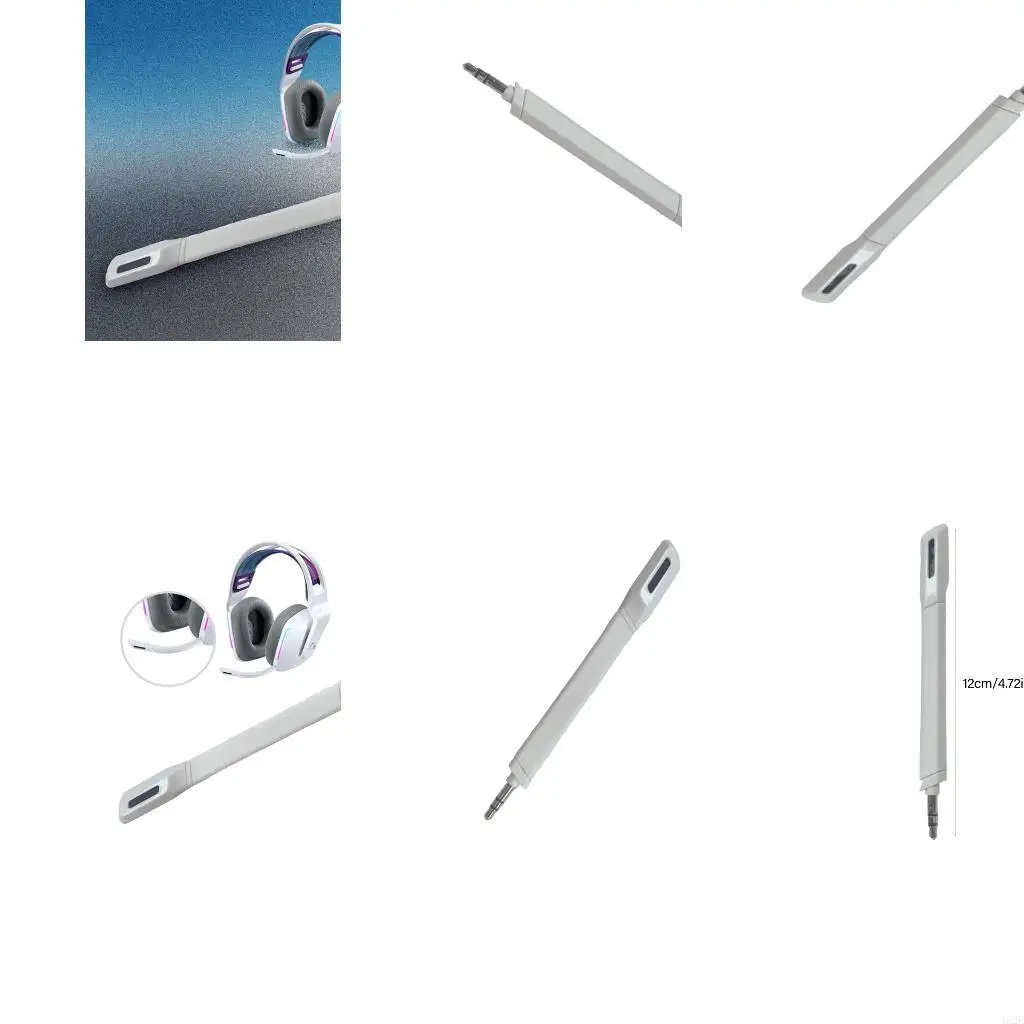 462E Professional Noise Cancelling Replacement Microphone For G733 Wireless Headsets With OFC Cores and PVC Construction