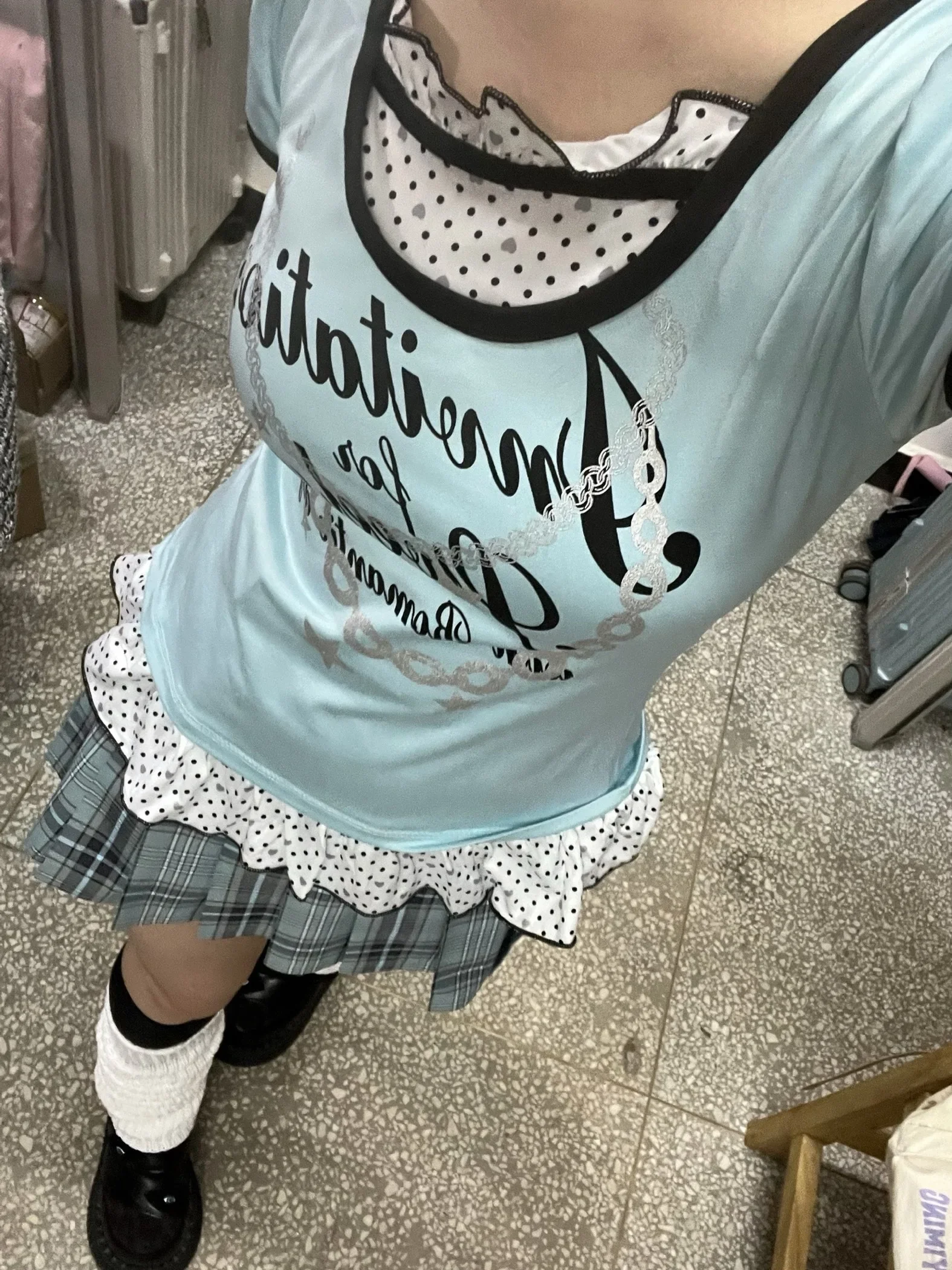 2026 Ropa Mujer T-Shirts Women Clothes Short Sleeve Lace O-neck Sweet Tees Fashion Casual Summer Tshirt Korean Camisetas Kawaii