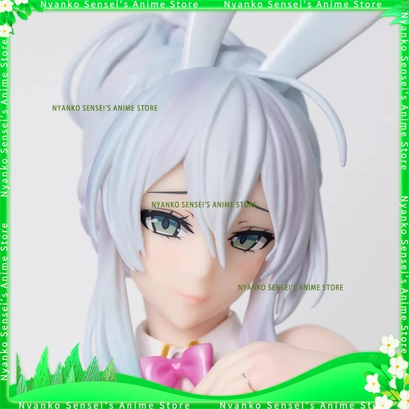 

In Stock Yukino Yuki-Onna Bunny Girl Figurine Kneeling Position 23CM Anime Models Toy Doll Decorative Ornament Collectible