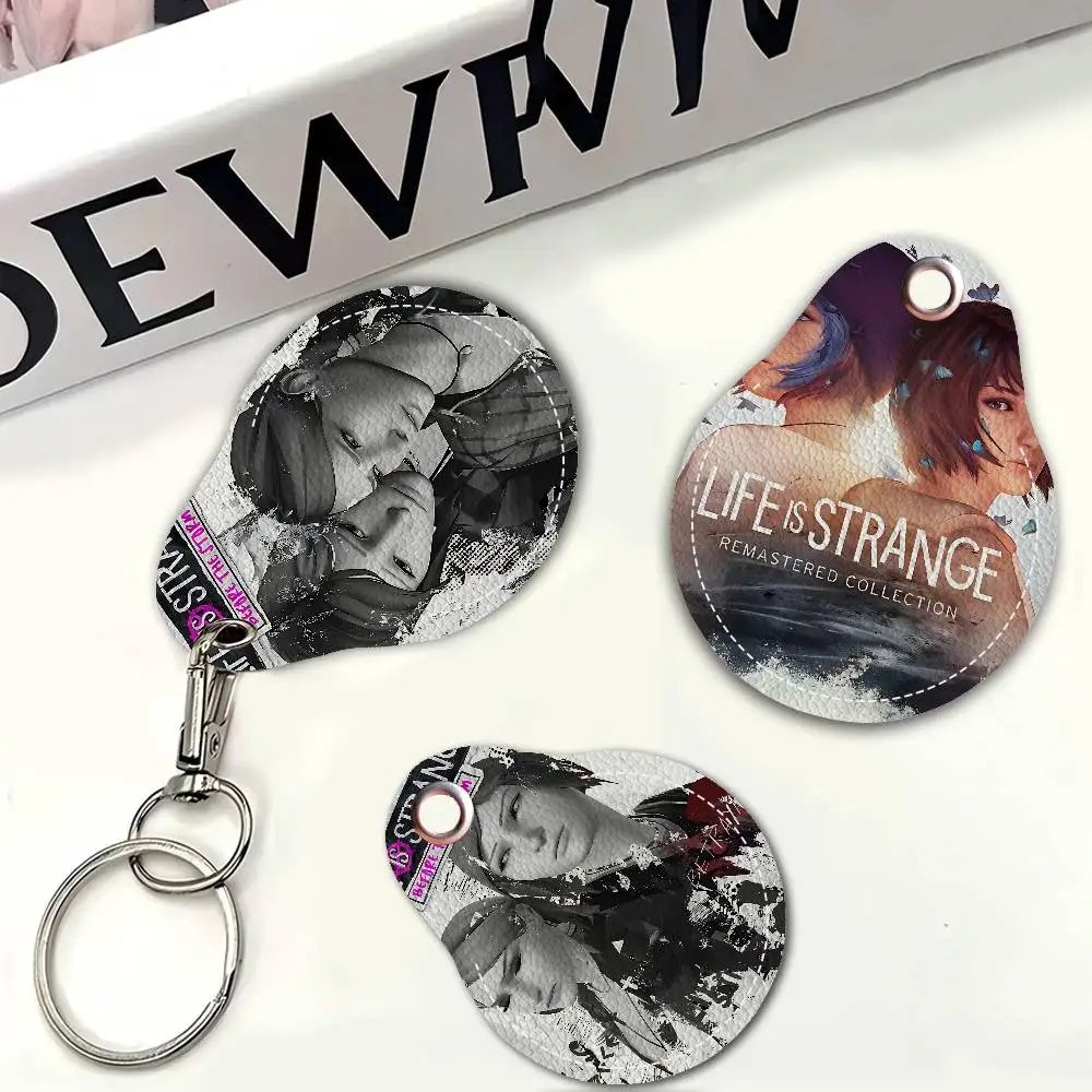 Life Is Strange 2 Game Movie Door Access Control Keychain Hotel Famliy Access Keys Protective Cover ID Card Tags Keyfob