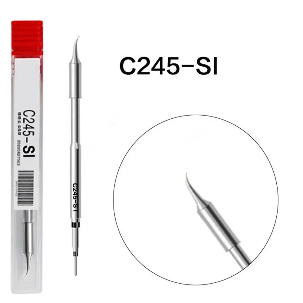 

1pcs C245 Soldering Iron Tip Integrated Heating Core K/I/IS For JBC Soldering Station 1400 ℃ 75 Watts Welding Machines Parts