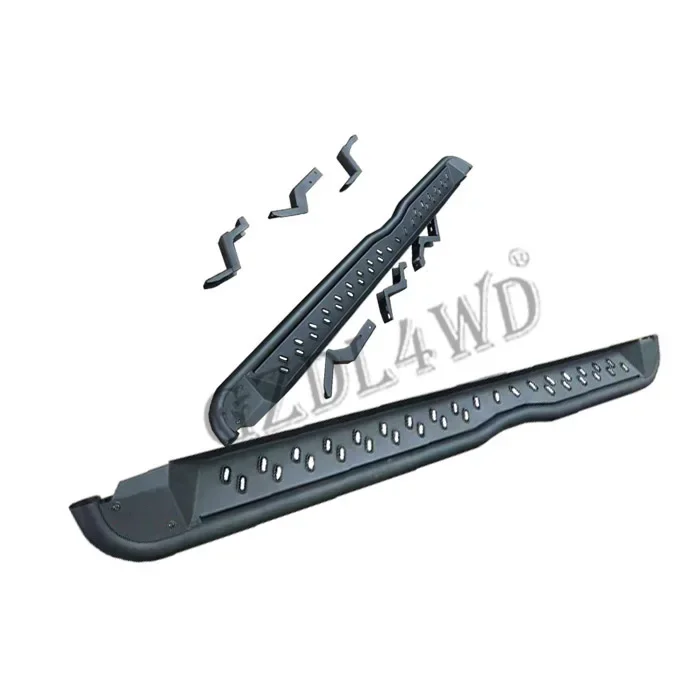 GZDL4WD Accesorios exteriores para coche Pedal de paso Juego de escalones laterales