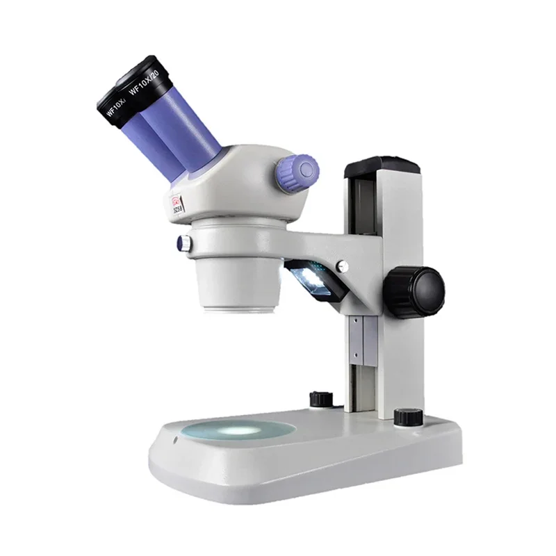 High definition microscope 10-45 times continuous zoom