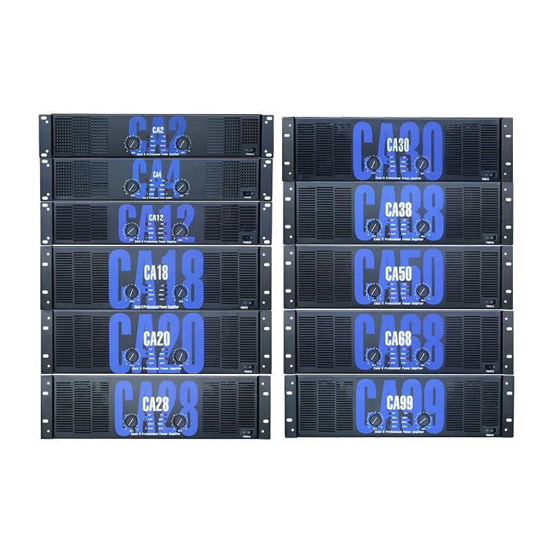 Professional pure post-stage power amplifier CA99 dual-channel high-power professional stage wedding performance