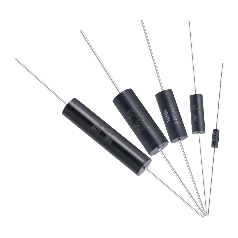 1Pcs Ee 0.25W0.5W1W2W High Precision Resistor 1R-10M Ohm 0.1% Low Temperature Coefficient Low Inductance Sampling Resistor