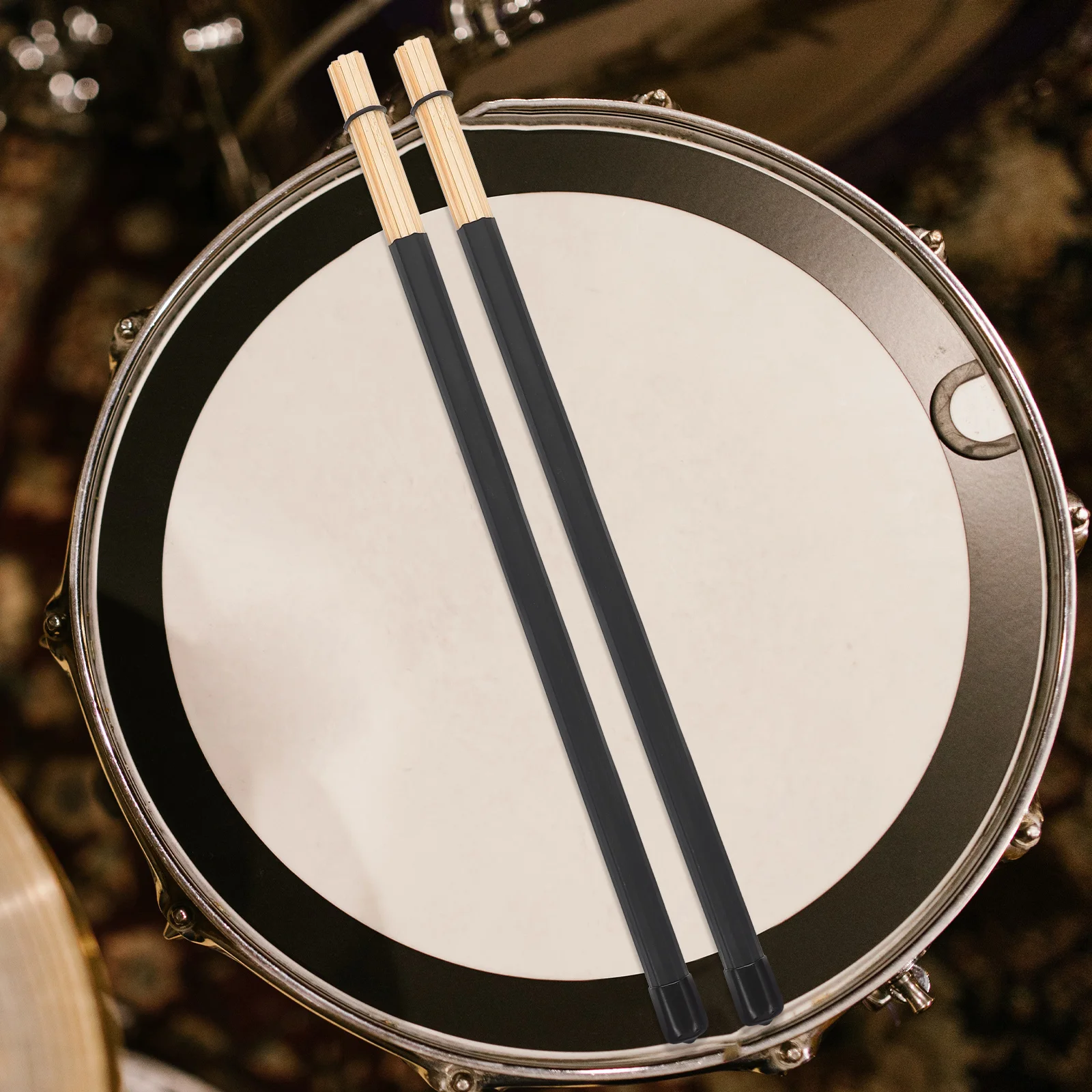 

1 Pair Bamboo Drumsticks Durable Drumstick Replacement For Percussion Instruments Long Lifespan Excellent Sound Quality Gentle