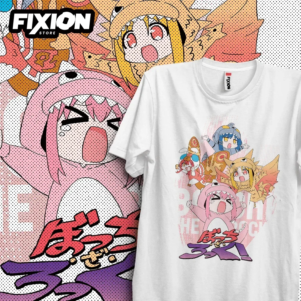 Bocchi the Rock  – Dino Bocchi Anime T Shirt Manga Gift For Anime Lover All Size Cotton