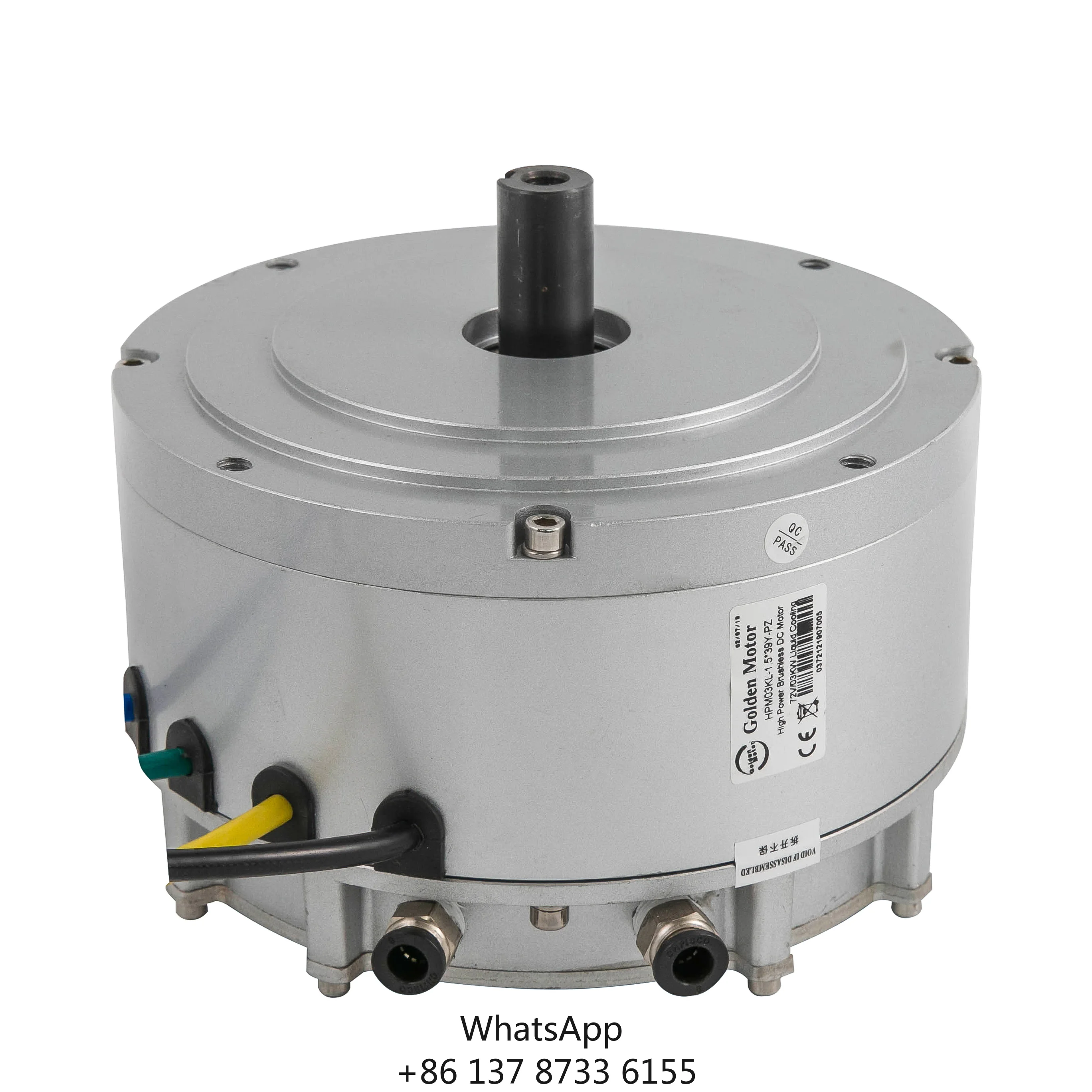 New Electric BLDC Motor 48V/72V 3000W Scooter Kit With Air/Liquid Cooling IP65 Protection 1 Year Warranty From Golden Motor