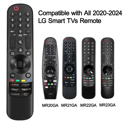 MR24GA Magic Remote kompatibel med LG TV-apparater, kompatibel med alla LG TV-apparater från 2020-2024 med röst- och pekarfunktion 8 best sales LG magi - №7