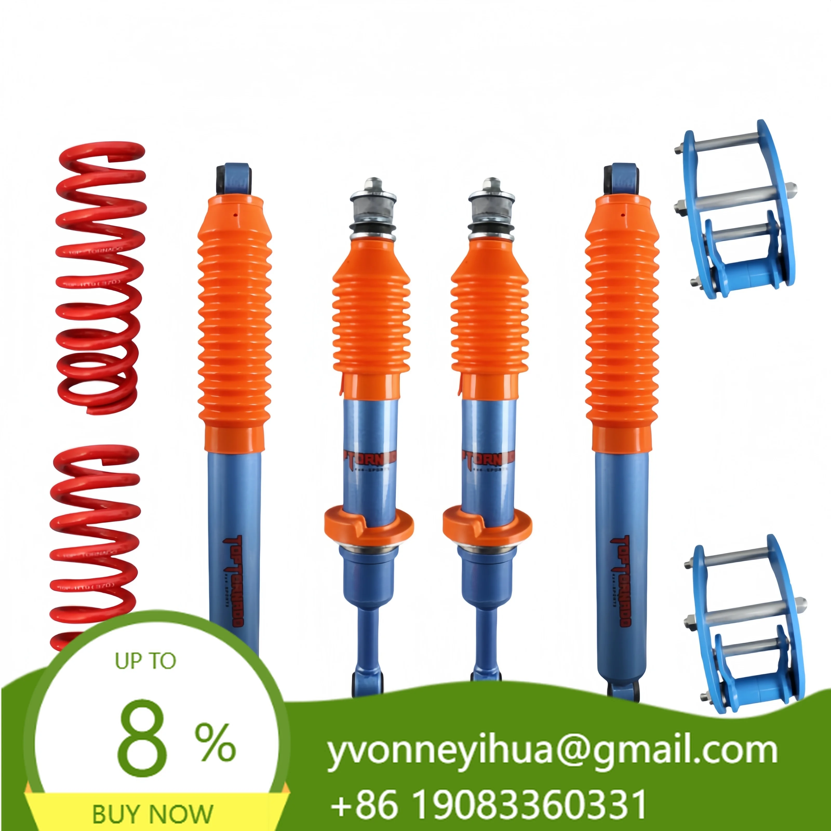 Off Road Suspension Lift Kit, Shock Absorber Spring Suspension Lift Kit, Suitable For HiLux Vigo Revo