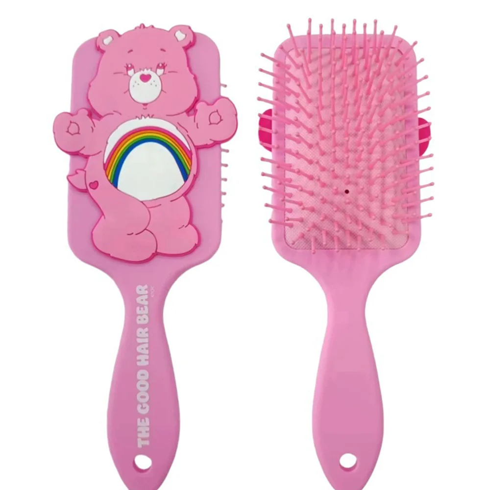 

Disney New Hair Comb Kawii Cartoon Cute Bear Massage air Cushion Comb Square Girl Hairdressing Comb Gift