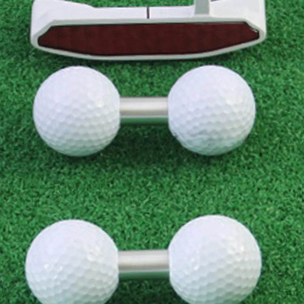 Dual Ball Golf Practice Trainer for Putting Balance, Ferramenta de Melhoria, Men's Acessórios, Presente, Melhorar