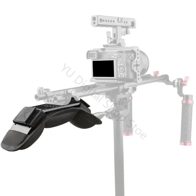 96BA 15Mm Schiene Montieren Schulter Pad Für Stetige Handheld Filmen Schulter Unterstützung Maker 15Mm Video Camcorder Kamera – Detail 8