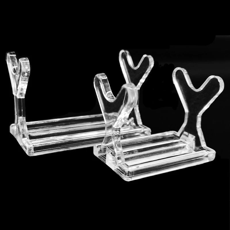 1Pc Fishing Lure Display Stands Plastic Decorative Baits Showing Stand Shelf Support Rack For Fishing Store Durable Lure Holder