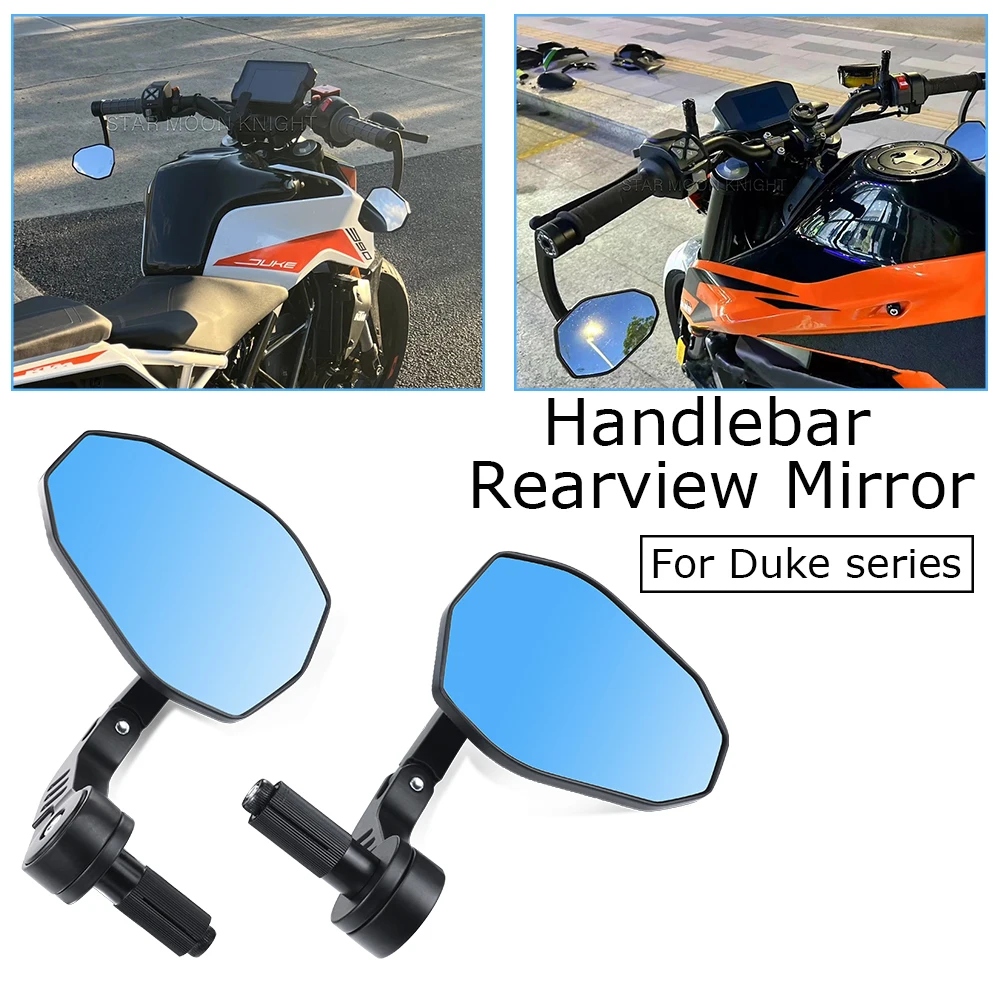390 Handlebar Rearview Mirror For 125 Duke 250 390 690 790 890 Duke R 990 1290 1390 Super Duk Anti Glare Side Mirror