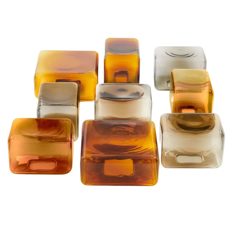 

Glass coffee table light luxury modern living room household small apartment tea table simple creativity