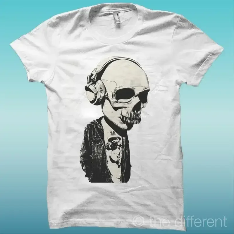 T Shirt Cr ne Music âcouteurs Great Id e Cadeau Idoles Del Pass