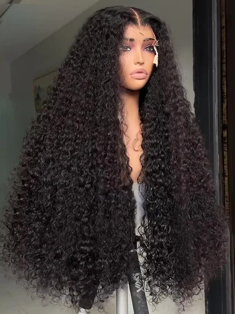 

13X4 Deep Wave Lace Front Wig PrePlucked 13X6 Water Wave HD Lace Frontal Wig Curly Human Hair Wigs For Women 200 Density Vrvogue