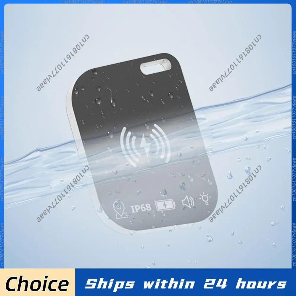 

Беспроводной водонепроницаемый (IPX68) трекер для карт с функцией беспроводной зарядки, совместимый с Apple Find My, для легкого отслеживания кошелька и предотвращения утери.