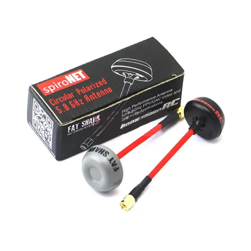 SLONWAKE 5.8G Fatshark Mushroom Antenna RHCP 3Dbi SMA/RP-SMA - FPV Transmitter/Receiver for RC FPV Racing Drone Parts