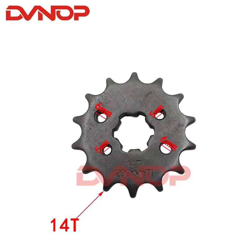 Motorcycle Spare part Chain set with gear sprocket 45T 118L for Yamha YBR125 YBR 125 125cc