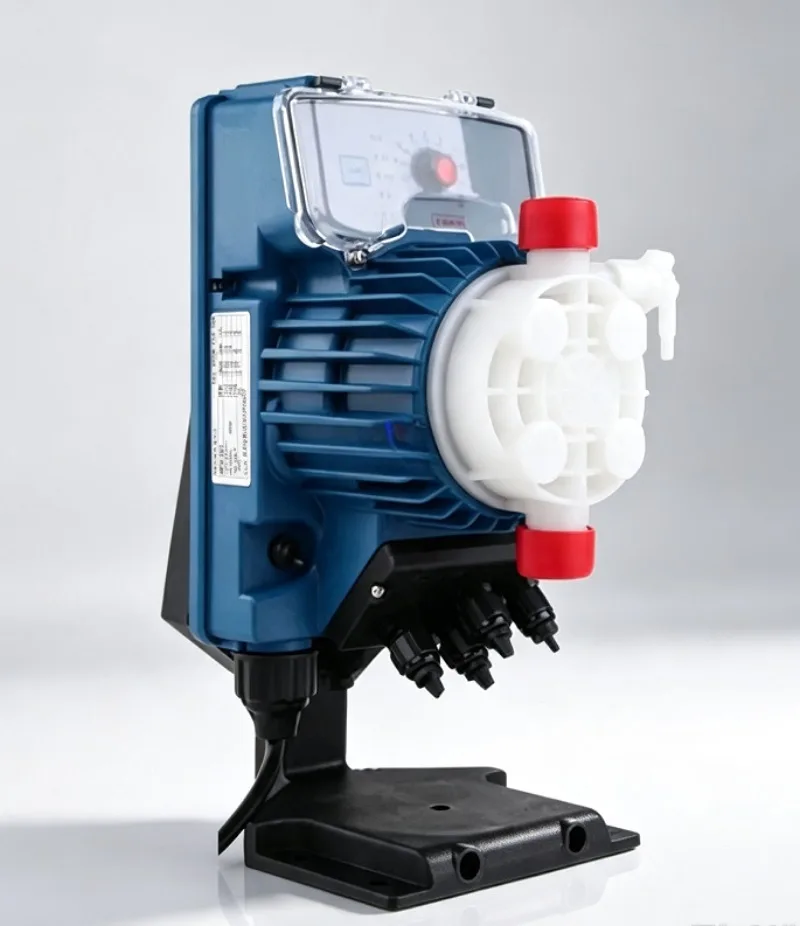 AMS200 Manual Solenoid Dosing Pump 9L/h 10Bar PTFE Diaphragm PVDF Head