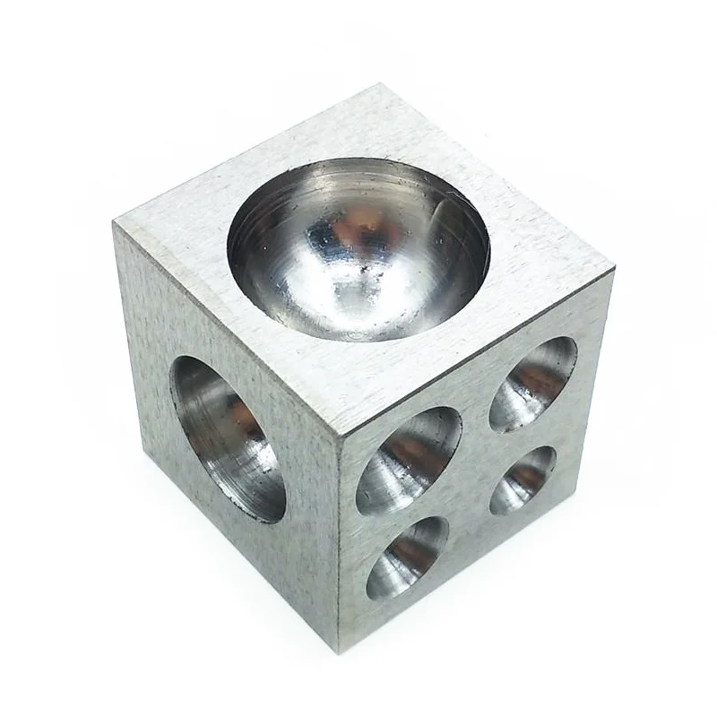 

Square nest anvil nest for ring forming nest for bell making tool jewelry gold and silver processing tool