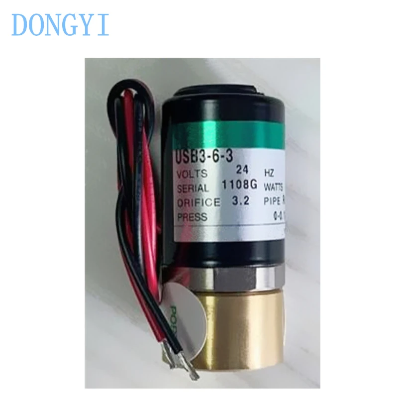 Compact Direct Acting Solenoid Valve USB3 USB3-6-1 USB3-6-2 USB3-6-3 USB3-6-1-W/D/B/M USB3-6-2-W/D/B/E USB3-6-3-W/D/B/E 24V 200V