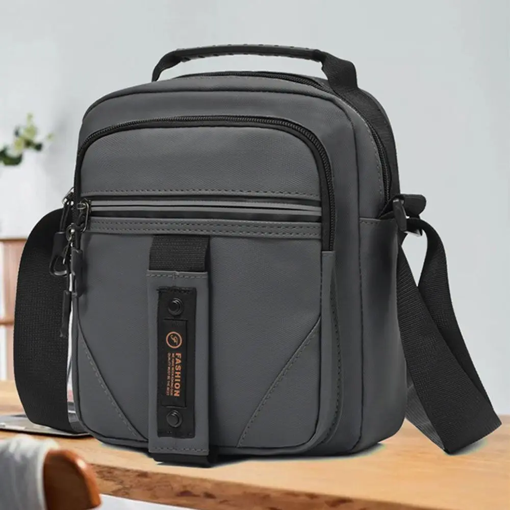 

Versatile Casual Side Shoulder Bag Portable Waterproof Crossbody Phone Bag Adjustable Strap Large Capacity Men's Handbag Travel