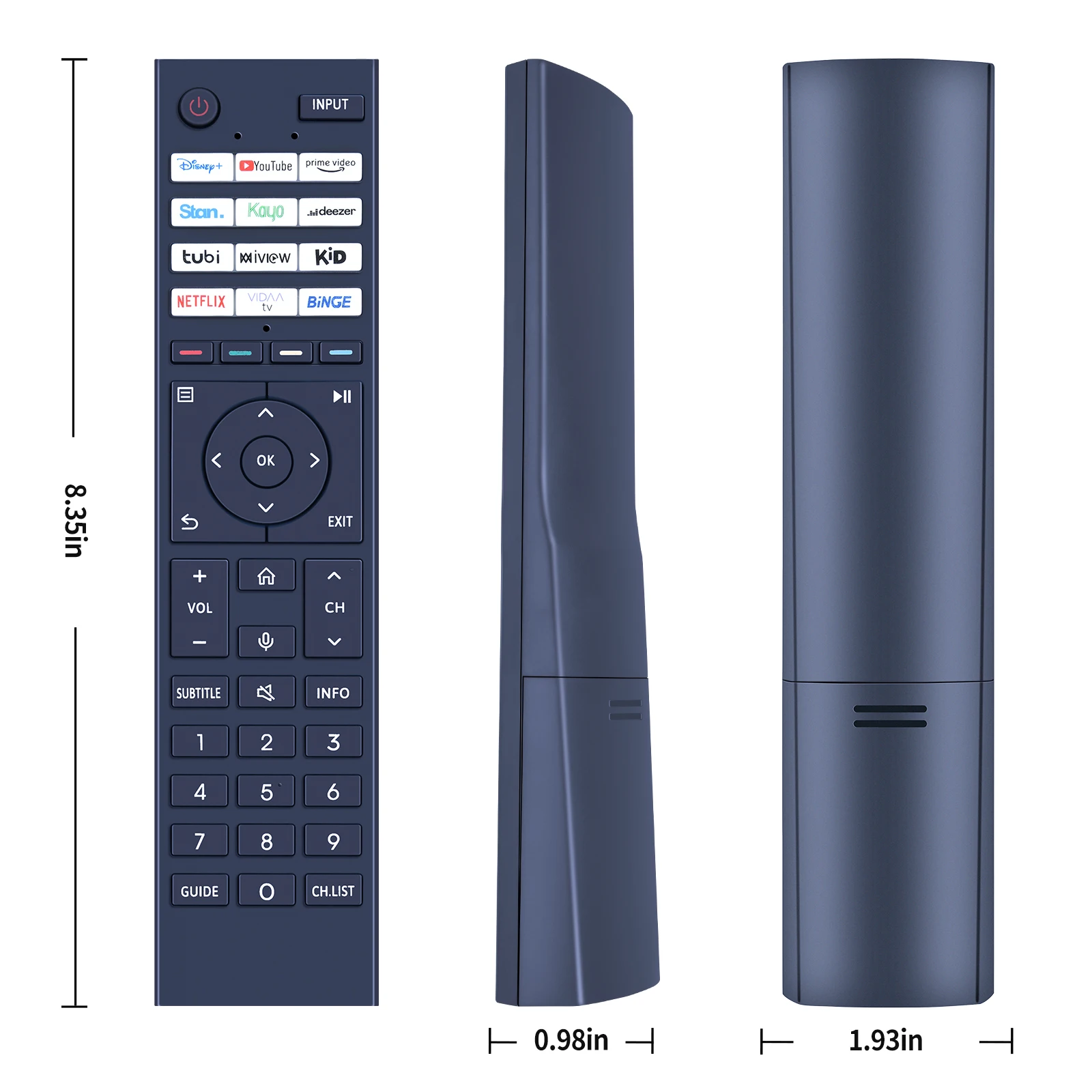 Nuevo CT-95076 para Toshiba TV sin Control remoto por voz