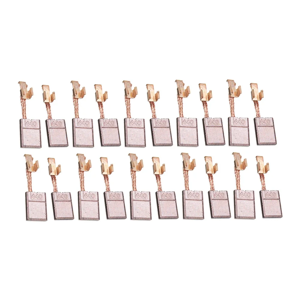 10Pairs CB440 Carbon Brushes Motor Brushes Carbon Brushes For CB-440 / CB-448 / CB-436/195021-6/194427-5/194159-4 Power Tools