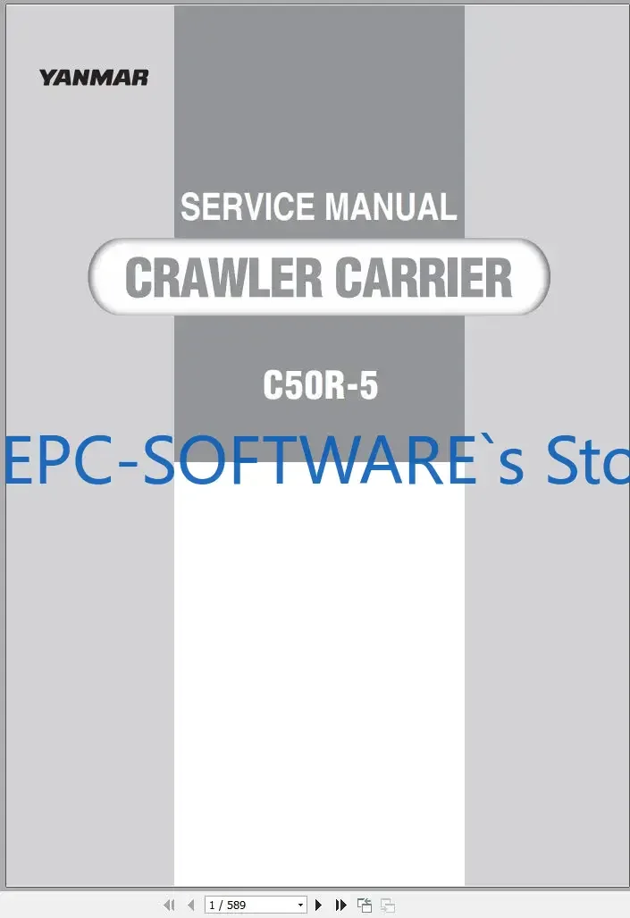 

EPC-OFTWARE Yanmar Construction 2023, руководство по обслуживанию и каталог запчастей, 3,07 ГБ PDF
