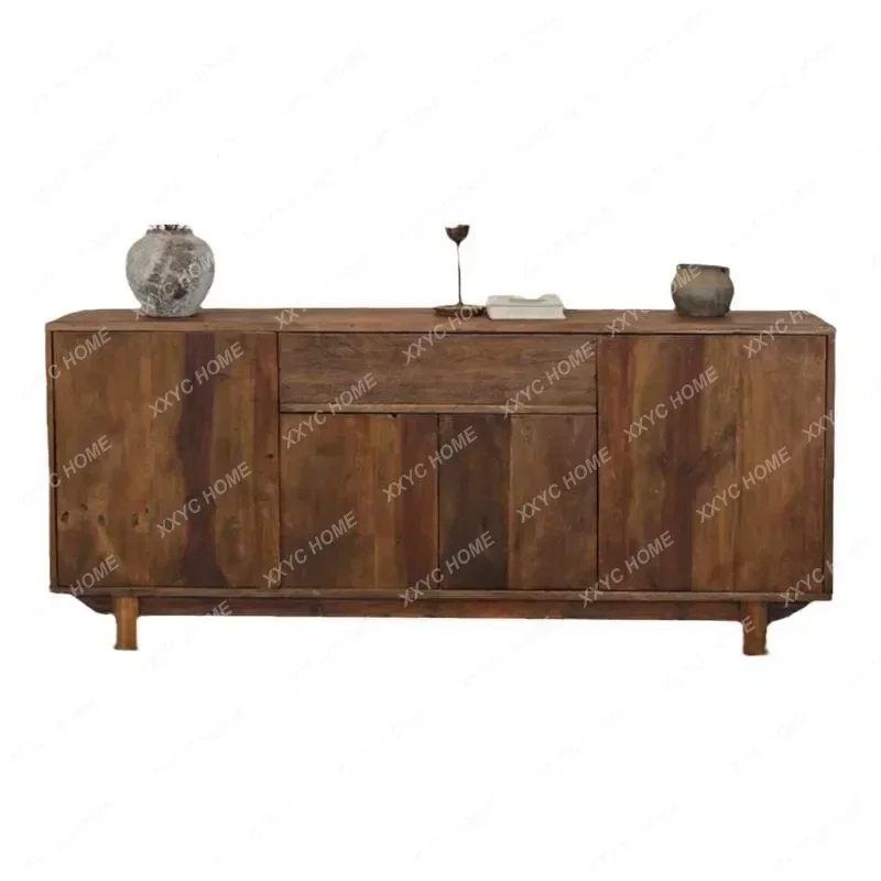 

MM Vintage Sideboard Cabinet Solid Wood Storage Tea Cabinet