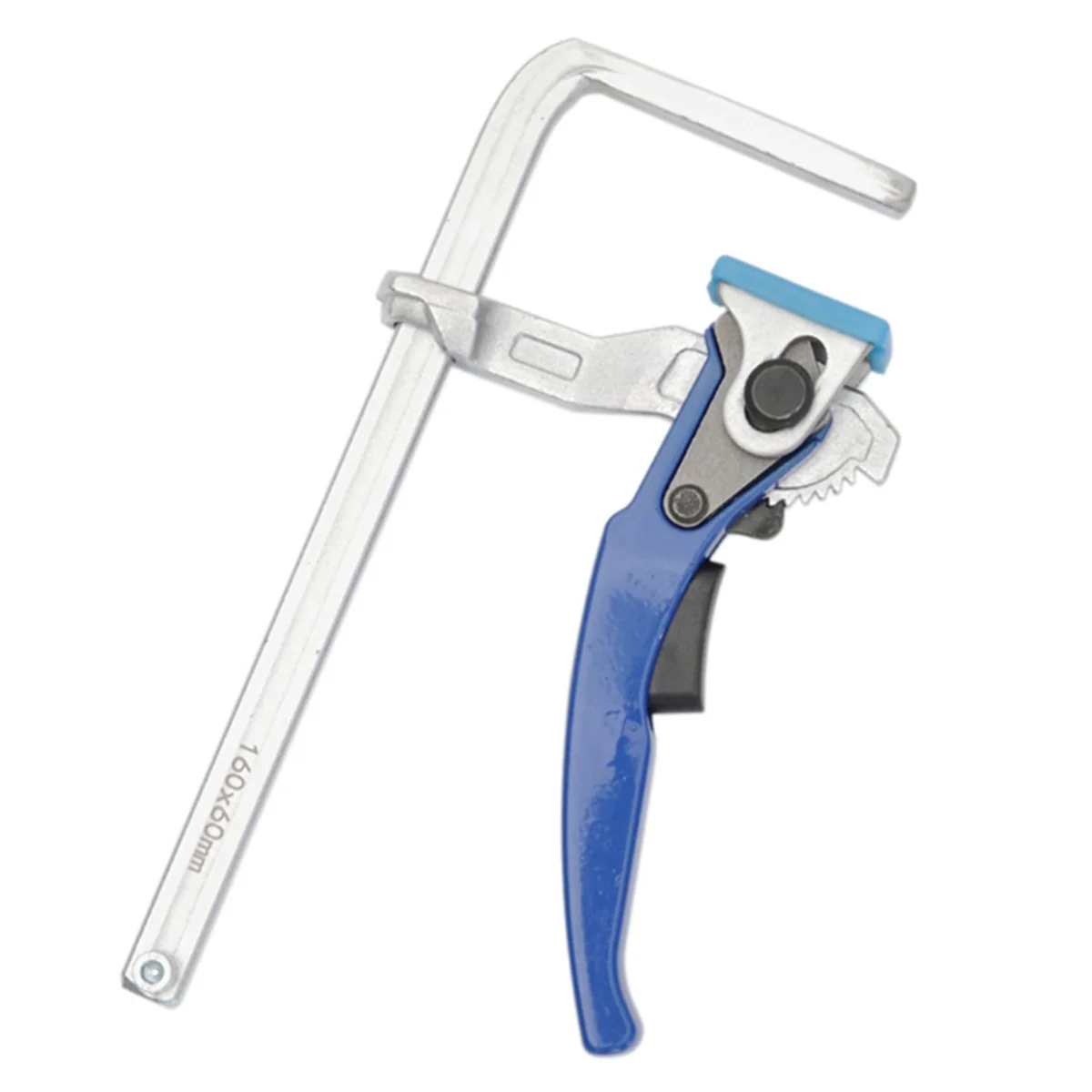 

A22I Quick Release Ratchet Dovetail Clamp F Clamp Woodworking Clamping for Joinery Work for Dovetail Track 2Pcs