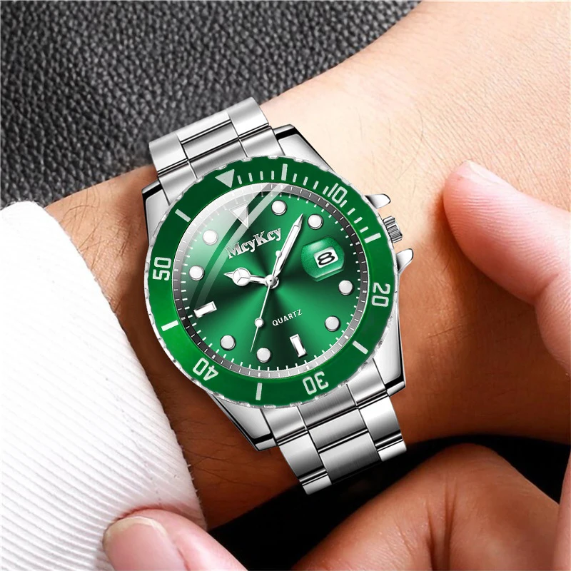 Luxury Large Dial Men's Business Watch