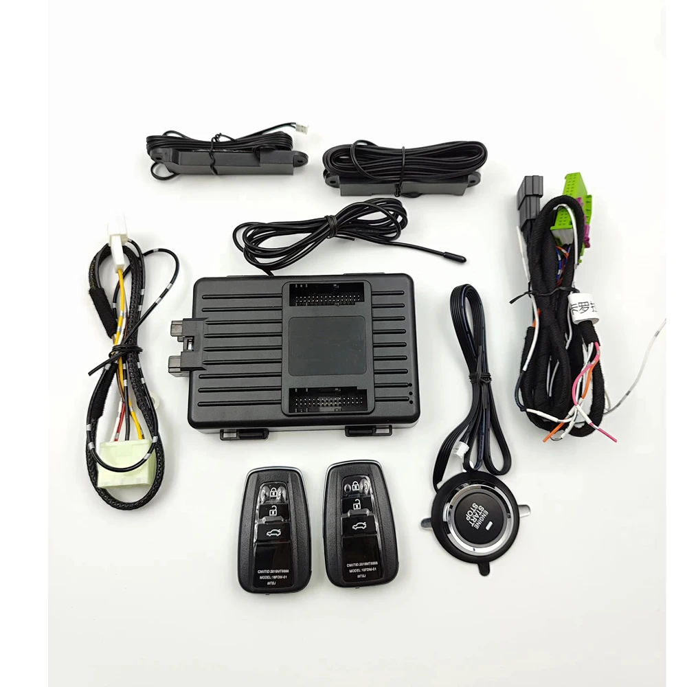 For Toyota 2019-2023 RAV4 Wildlander Keyless PKE System With Push Button Start Remote Start Engine Starter Car Accessories