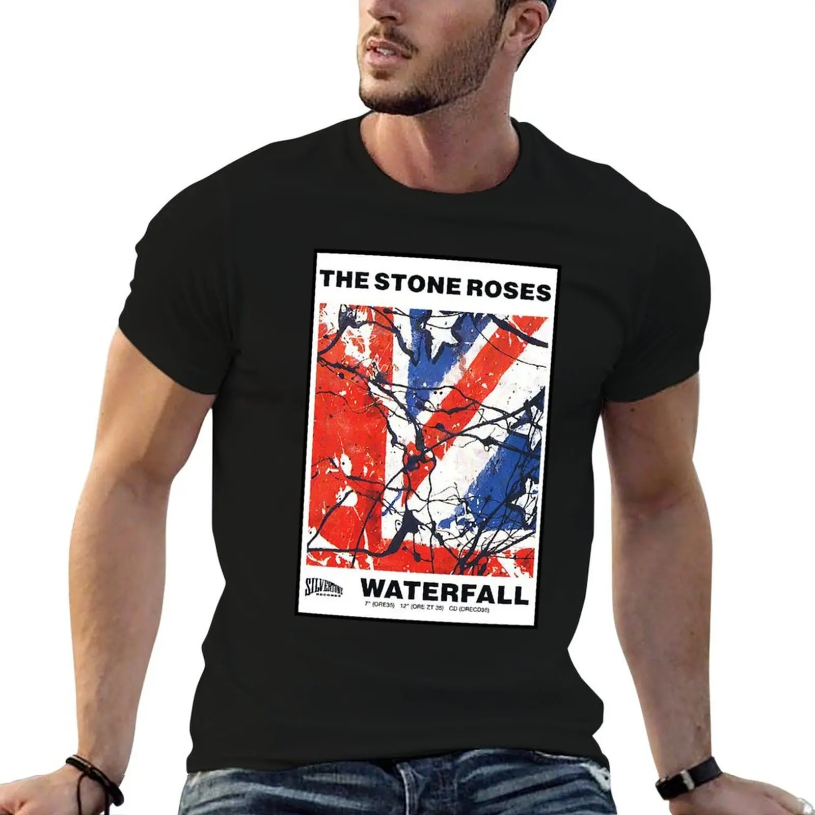 

Waterfall T-Shirt men t shirt cotton 100% printed t shirts for man T-Shirt