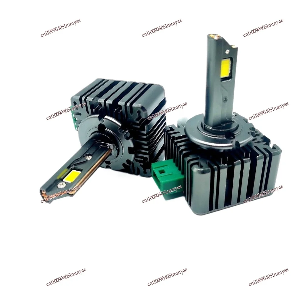 Lampu Depan LED Driver Bawaan D1SD3S Tabung Tiga Tembaga Daya Tinggi Tipe Plug-In In-Line Kecerahan Tinggi