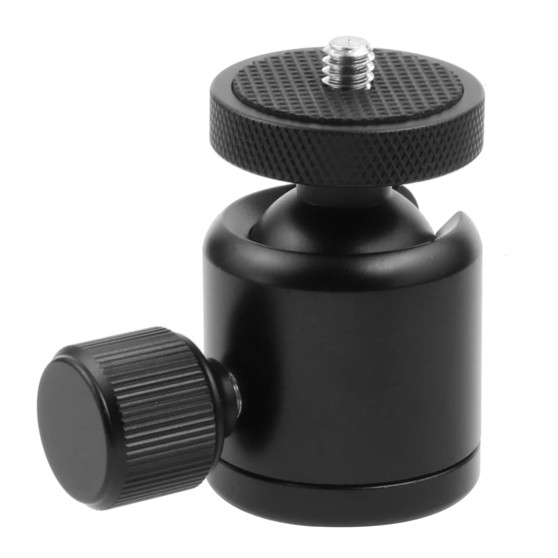 Mini-Kugelkopf, 1/4 Zoll, Schraubmontage, 360° drehbar, für Canon, Nikon, Sony, Camcorder, LED-Lichthalterung, DSLR-Kamera, Stativ, Kugelkopfständer