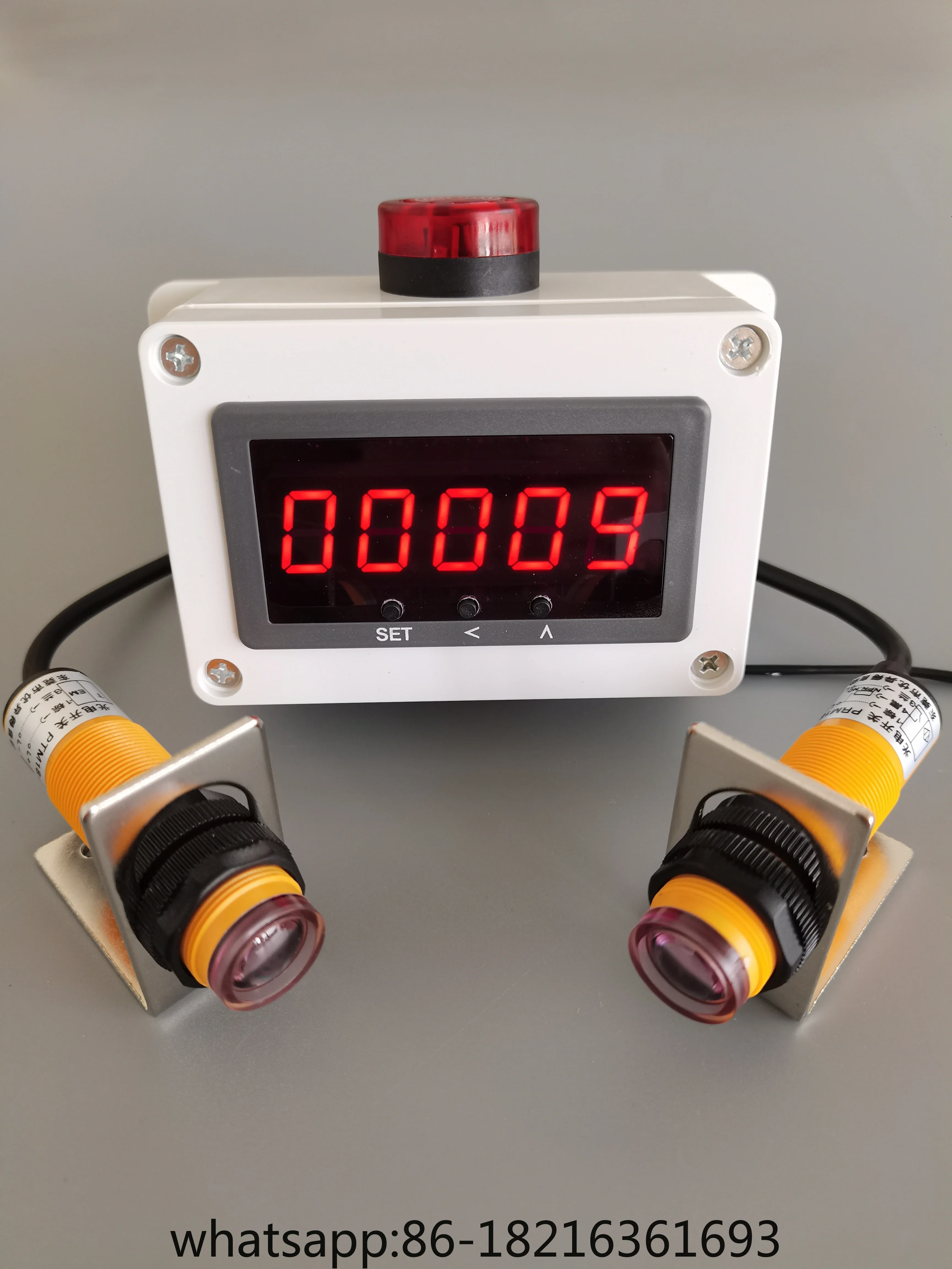 

Intelligent electronic digital display counter for automatic induction infrared conveyor