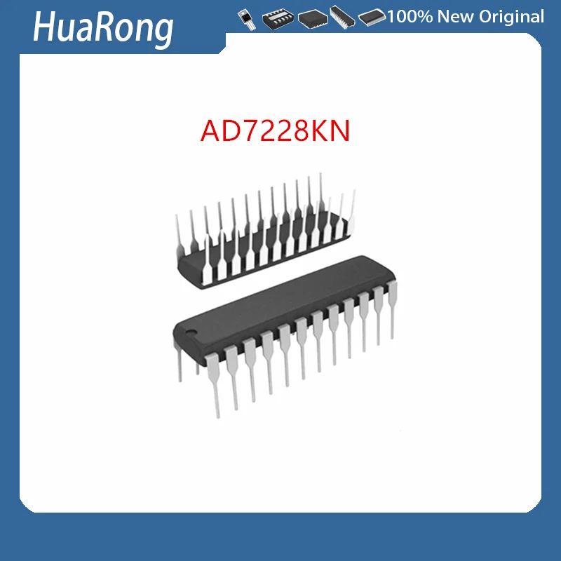 10Pcs/Lot  AD7228 AD7228KN AD7228KNZ DIP24
