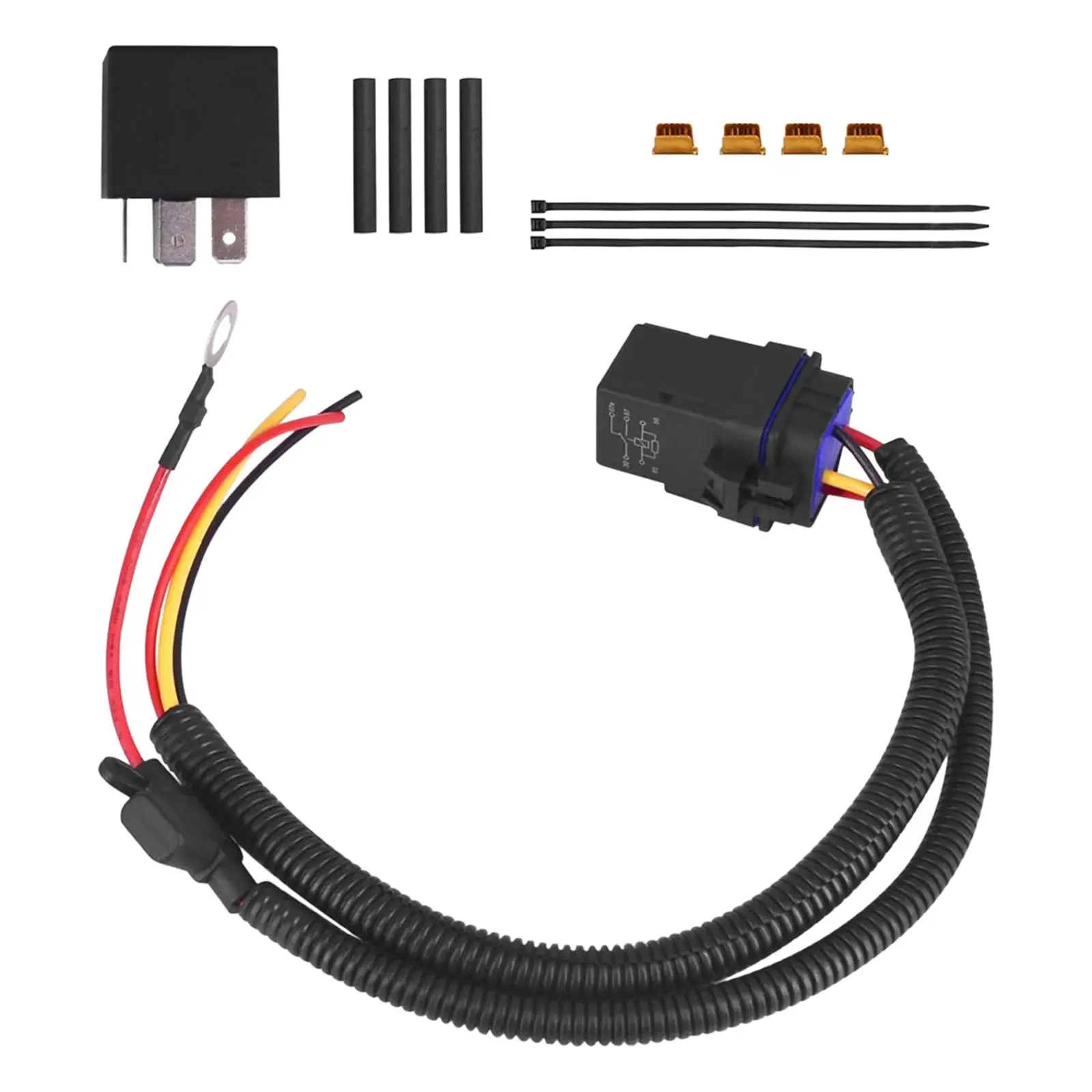 Fuel Pump Relay Cable Set, Fuel Pump Relay Wiring Kits, 68269523AD, CBWPR091AA