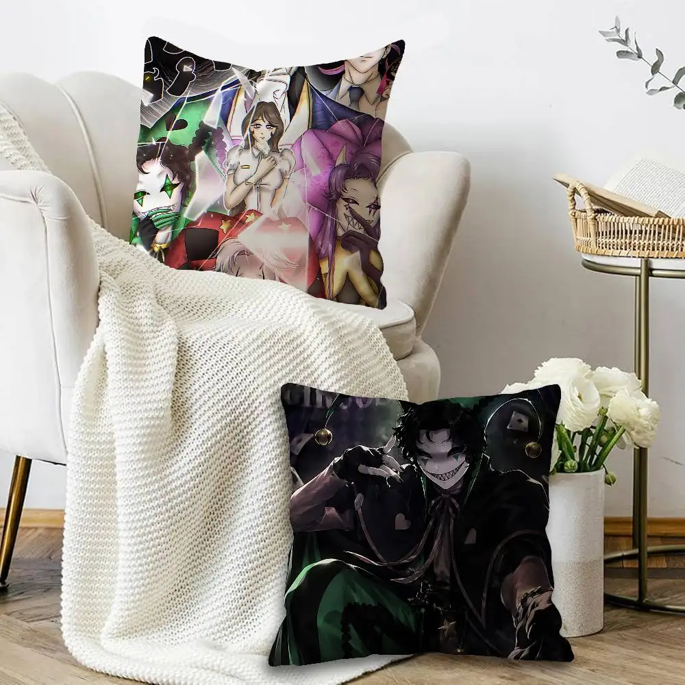 T-The Freak Circus Pillow Anime Pillow Sofa Bed Head Pillow Cover Cushion Cover 45x45 cm Fashion