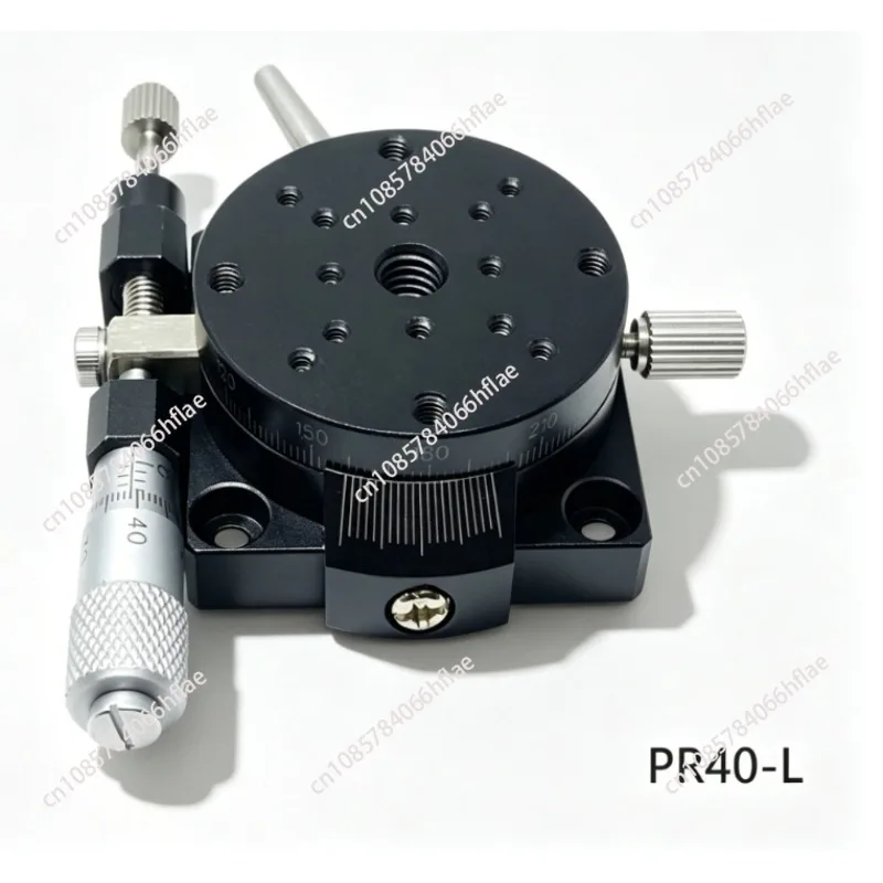 PR60-L / PR40-L 360 Degree Manual Indexing Rotary Table Manual Rotation Stage