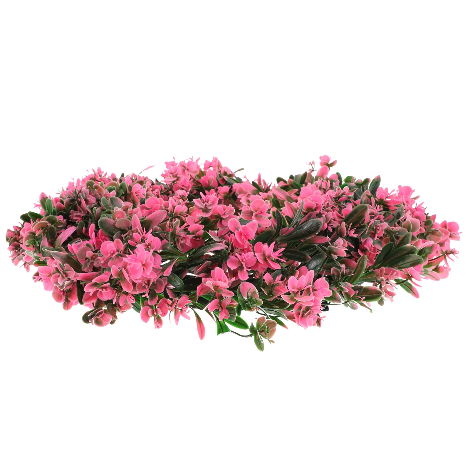 إكليل نبات اصطناعي ديكور ربيعي إكليل معلق من البلاستيك للباب الأمامي حديقة المنزل مهرجان حفلة جدار الباب ترحيب