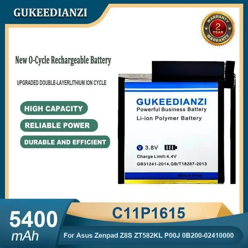 بطارية ل ASUS ZenPad Z10 ZT500KL Z8S ZT582KL P00J 0B200-02410000 C12P1602 C11P1615 قدرة عالية
