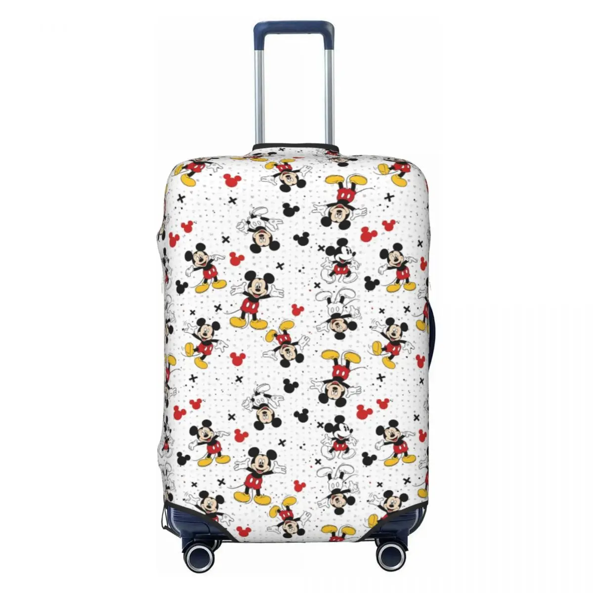 

Custom Fashion Mickey Mouse Luggage Cover Protector Washable Travel Suitcase Covers