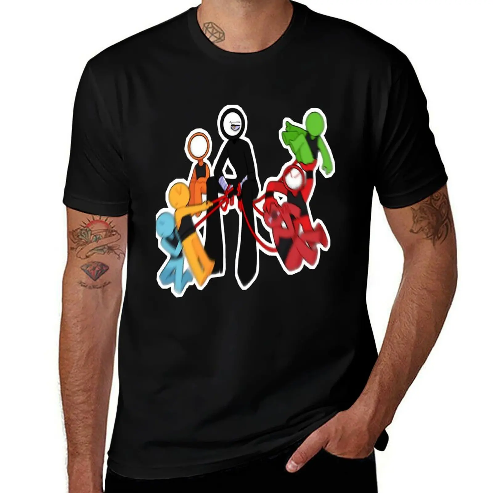 Alan Becker Gaming T-Shirt Casual Trendy Streetwear Tee Shirt